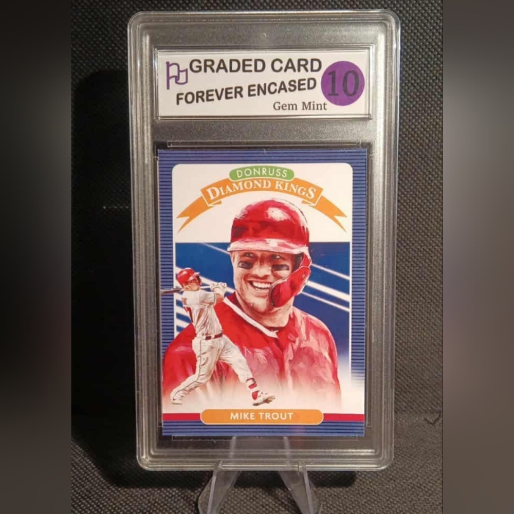 MIKE TROUT 2020 Donruss Diamond Kings